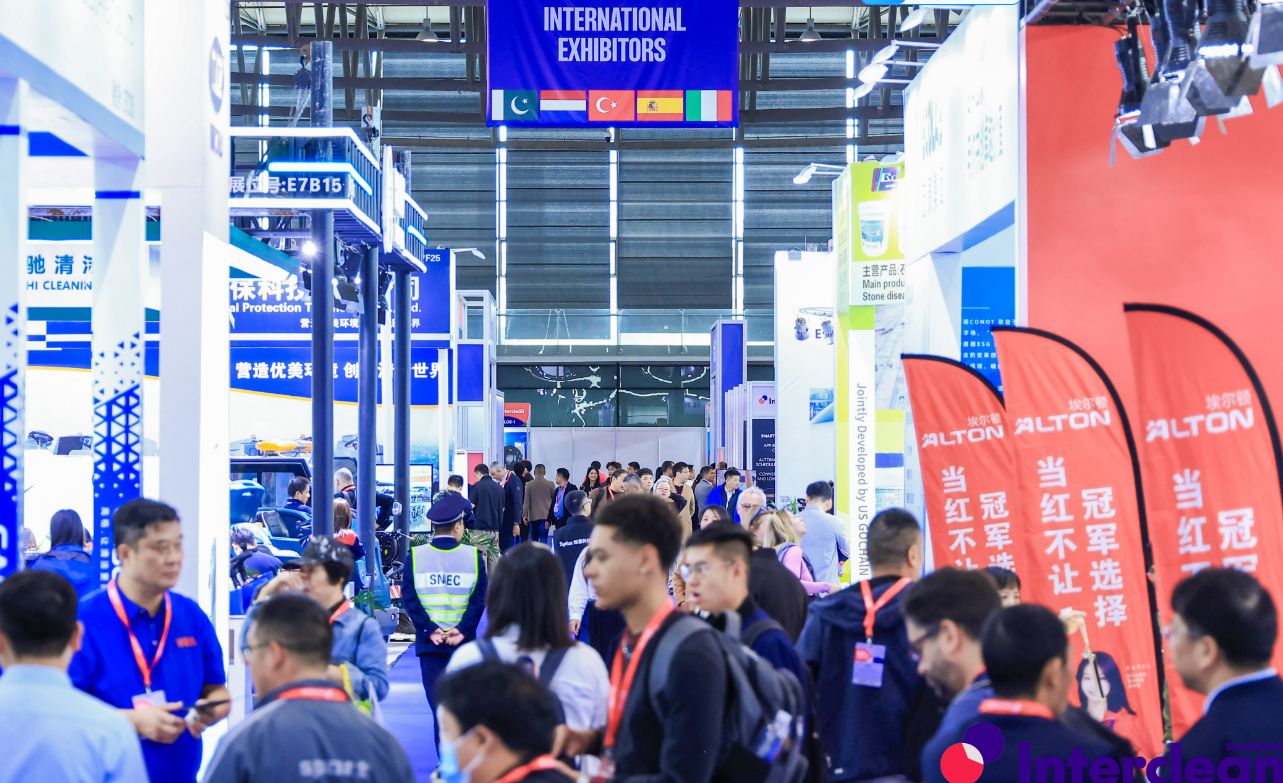 CCTV专题报道，数百位海外观众到场，Interclean 影响力链接全球！